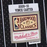 Men's Orlando Magic Vince Carter Black 2009/10 Hardwood Classics Swingman Jersey