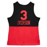 Men's Philadelphia 76ers Allen Iverson Black 2003/04 Hardwood Classics Reload 2.0 Swingman Jersey