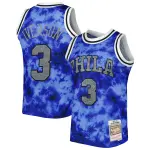 Men's Philadelphia 76ers Allen Iverson Royal 1996/97 Galaxy Swingman Jersey