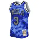 Men's Philadelphia 76ers Allen Iverson Royal 1996/97 Galaxy Swingman Jersey