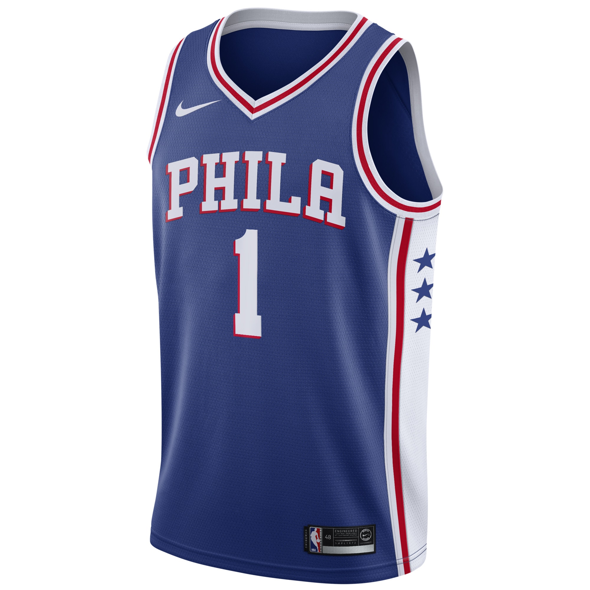 Men's Philadelphia 76ers James Harden Royal Swingman Jersey - Icon Edition