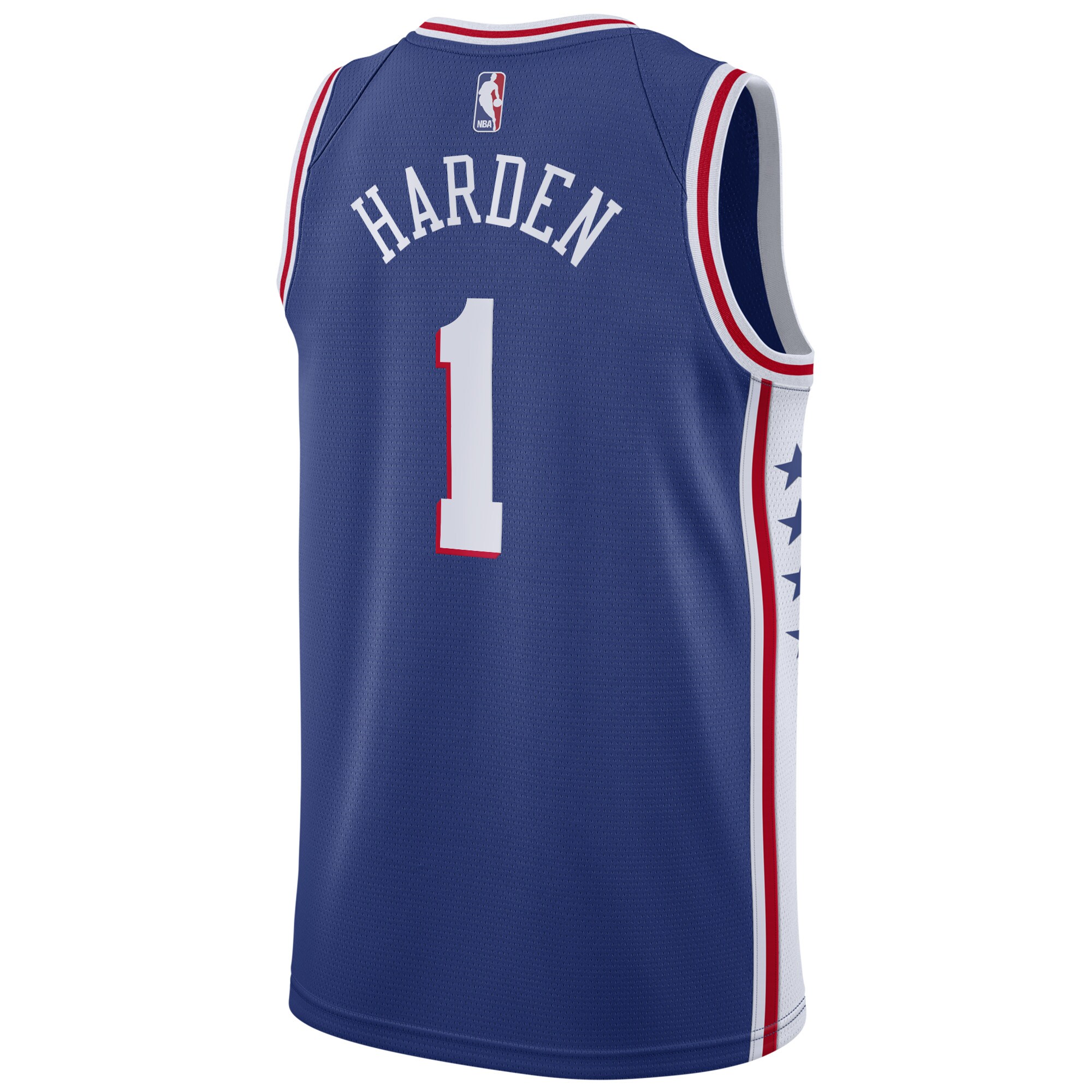 Men's Philadelphia 76ers James Harden Royal Swingman Jersey - Icon Edition