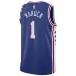 Men's Philadelphia 76ers James Harden Royal Swingman Jersey - Icon Edition