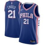 Men's Philadelphia 76ers Joel Embiid Royal Swingman Jersey - Icon Edition