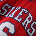 Men's Philadelphia 76ers Julius Erving Red Hardwood Classics Swingman Jersey