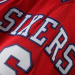 Men's Philadelphia 76ers Julius Erving Red Hardwood Classics Swingman Jersey
