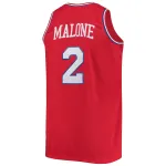 Men's Philadelphia 76ers Moses Malone Red 1982/83 Big & Tall Hardwood Classics Swingman Jersey