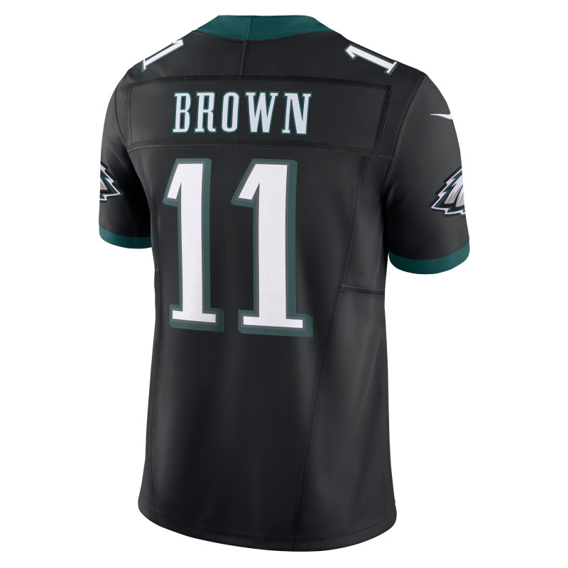 Men's Philadelphia Eagles A.J. Brown Black Alternate Vapor F.U.S.E. Limited Jersey