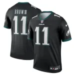 Men's Philadelphia Eagles A.J. Brown Black Legend Jersey