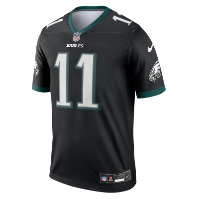 Men's Philadelphia Eagles A.J. Brown Black Legend Jersey 02