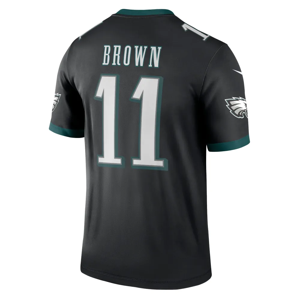 Men's Philadelphia Eagles A.J. Brown Black Legend Jersey