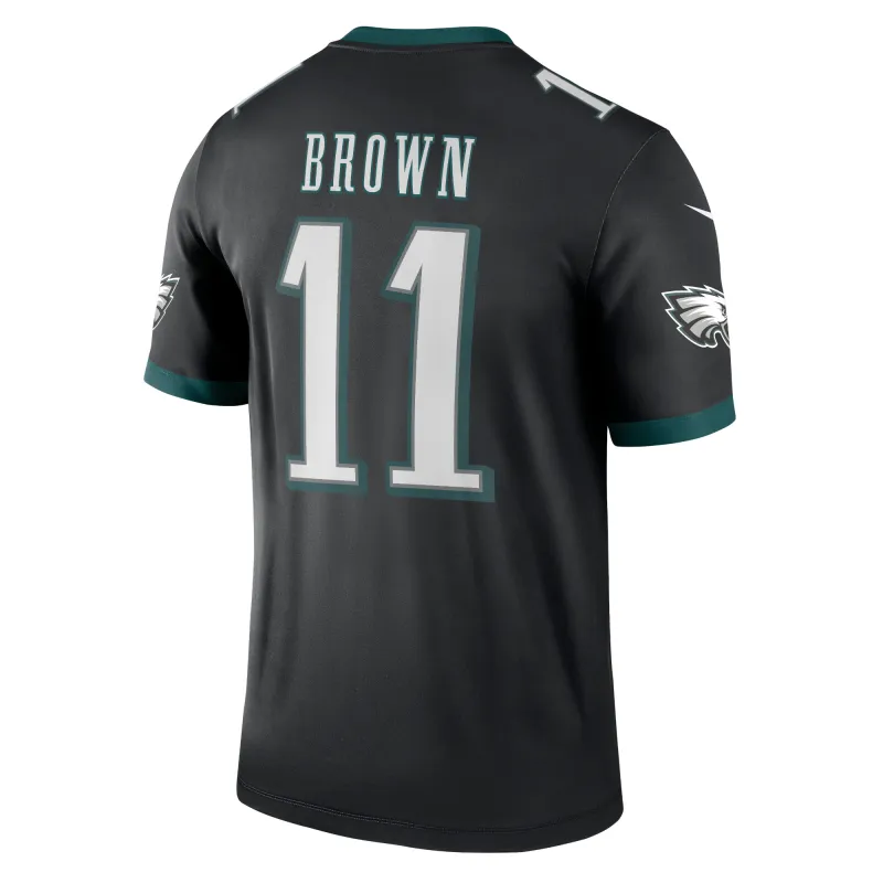 Men's Philadelphia Eagles A.J. Brown Black Legend Jersey