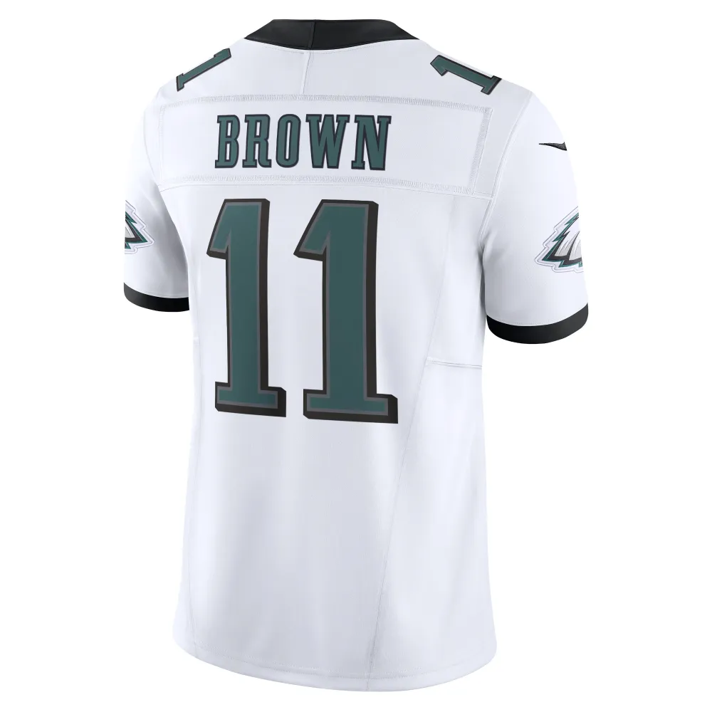 Men's Philadelphia Eagles A.J. Brown White Vapor F.U.S.E. Limited Jersey