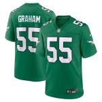 Men's Philadelphia Eagles Brandon Graham Kelly Green Alternate Game Jersey