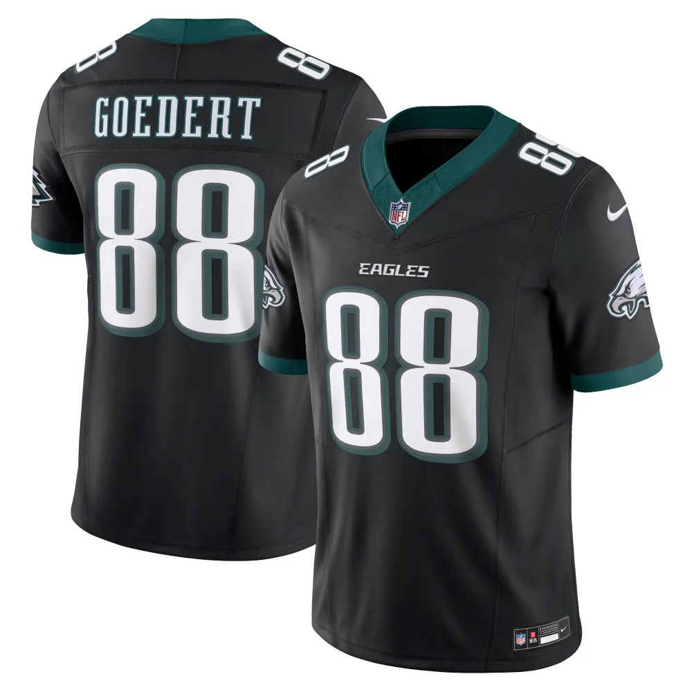 Men's Philadelphia Eagles Dallas Goedert Black Alternate Vapor F.U.S.E. Limited Jersey