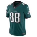 Men's Philadelphia Eagles Dallas Goedert Midnight Green Vapor F.U.S.E. Limited Jersey