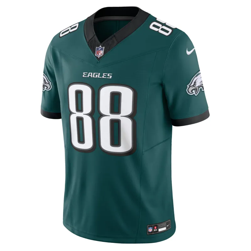 Men's Philadelphia Eagles Dallas Goedert Midnight Green Vapor F.U.S.E. Limited Jersey