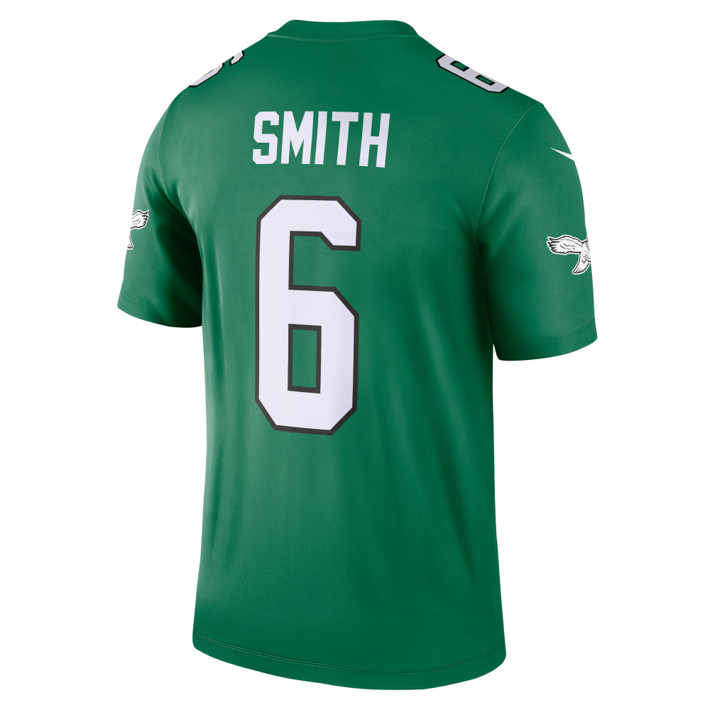 Men's Philadelphia Eagles DeVonta Smith Kelly Green Legend Jersey