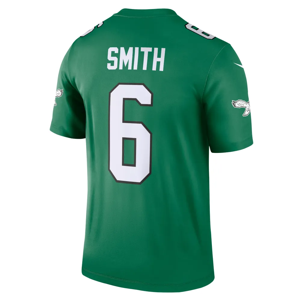 Men's Philadelphia Eagles DeVonta Smith Kelly Green Legend Jersey