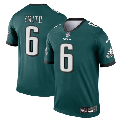 Men's Philadelphia Eagles DeVonta Smith Midnight Green Legend Jersey 01