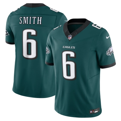 Men's Philadelphia Eagles DeVonta Smith Midnight Green Vapor F.U.S.E. Limited Jersey 01