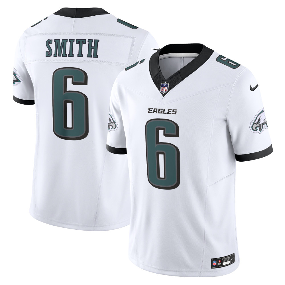 Men's Philadelphia Eagles DeVonta Smith White Vapor F.U.S.E. Limited Jersey