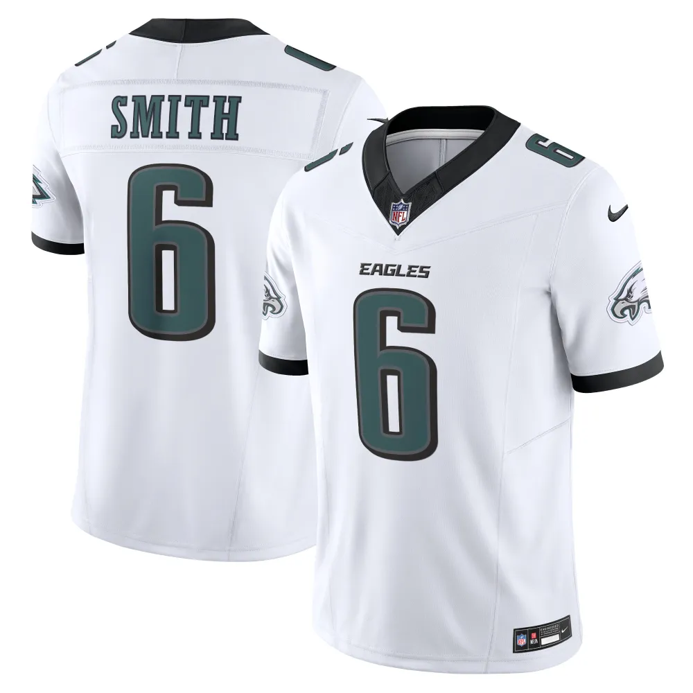 Men's Philadelphia Eagles DeVonta Smith White Vapor F.U.S.E. Limited Jersey