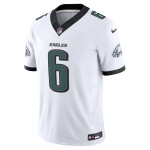 Men's Philadelphia Eagles DeVonta Smith White Vapor F.U.S.E. Limited Jersey
