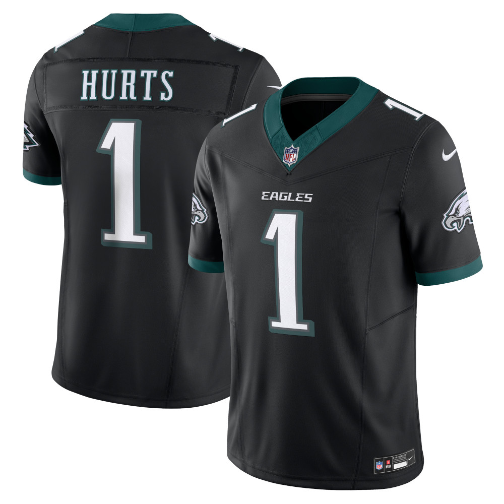 Men's Philadelphia Eagles Jalen Hurts Black Alternate Vapor F.U.S.E. Limited Jersey