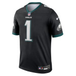 Men's Philadelphia Eagles Jalen Hurts Black Legend Jersey