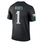 Men's Philadelphia Eagles Jalen Hurts Black Legend Jersey