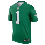 Men's Philadelphia Eagles Jalen Hurts Kelly Green Alternate Legend Player Jersey