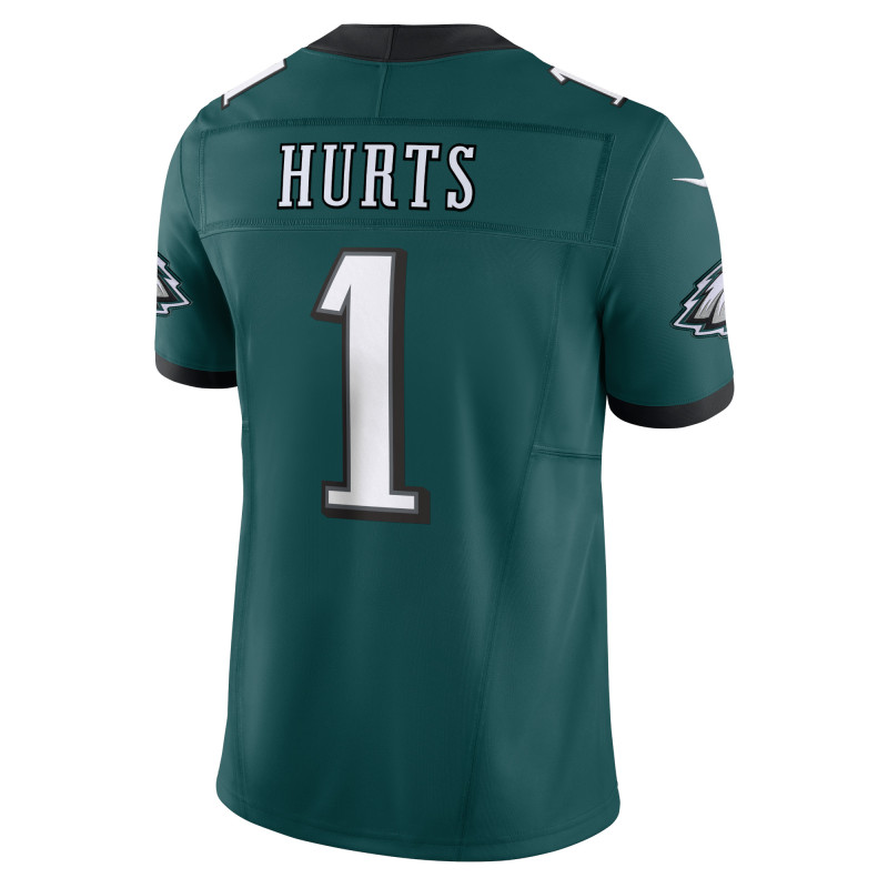 Men's Philadelphia Eagles Jalen Hurts Midnight Green Vapor F.U.S.E. Limited Jersey