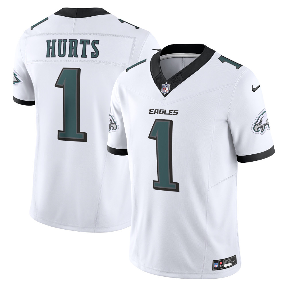Men's Philadelphia Eagles Jalen Hurts White Vapor F.U.S.E. Limited Jersey