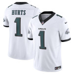 Men's Philadelphia Eagles Jalen Hurts White Vapor F.U.S.E. Limited Jersey