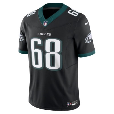 Men's Philadelphia Eagles Jordan Mailata Black Alternate Vapor F.U.S.E. Limited Jersey 02