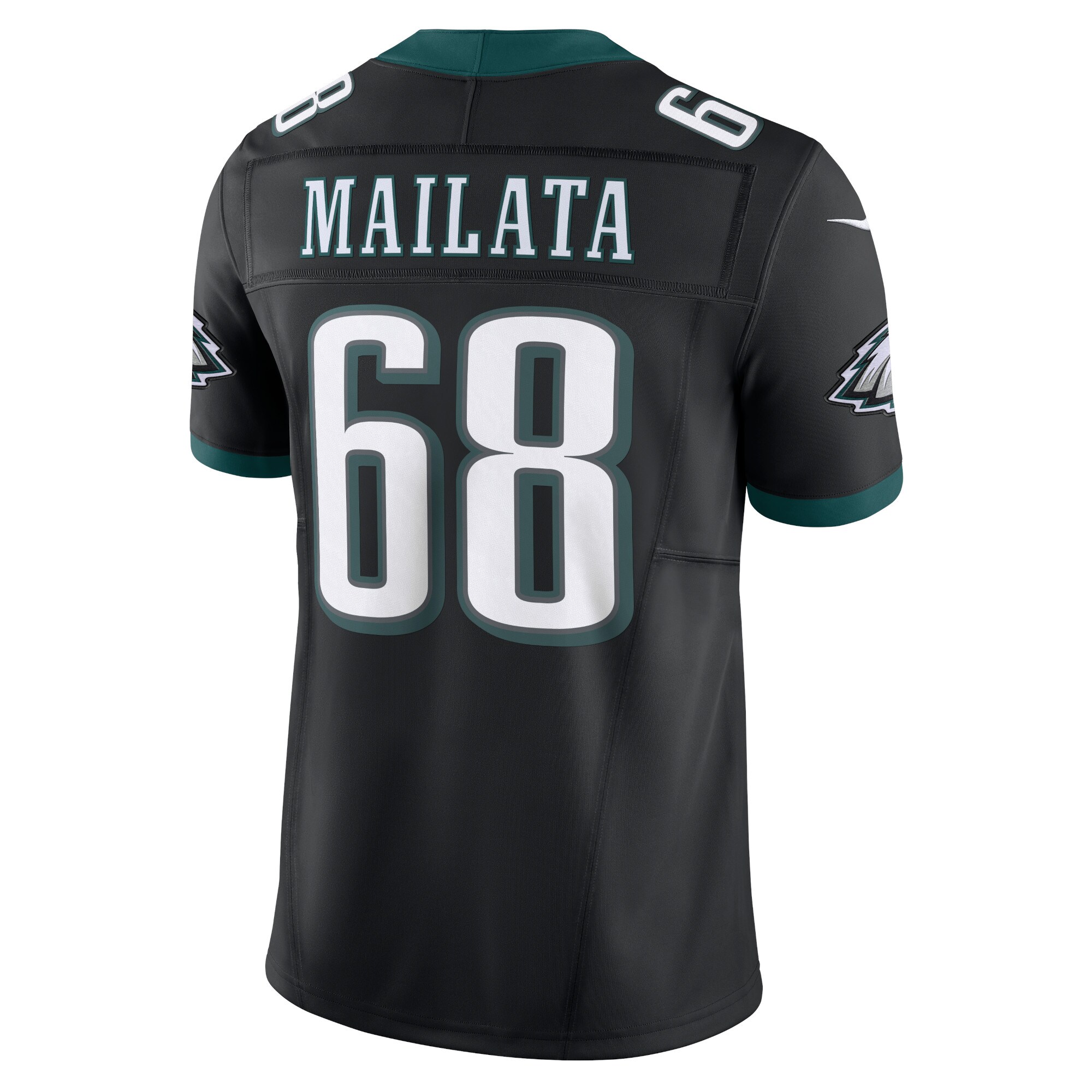 Men's Philadelphia Eagles Jordan Mailata Black Alternate Vapor F.U.S.E. Limited Jersey