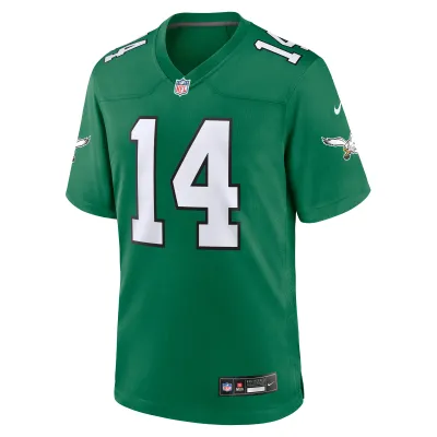 Men's Philadelphia Eagles Kenneth Gainwell Kelly Green Alternate Game Jersey 02