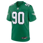 Men's Philadelphia Eagles Mike Golic Kelly Green Alternate Game Jersey