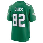 Men's Philadelphia Eagles Mike Quick Kelly Green Alternate Game Jersey