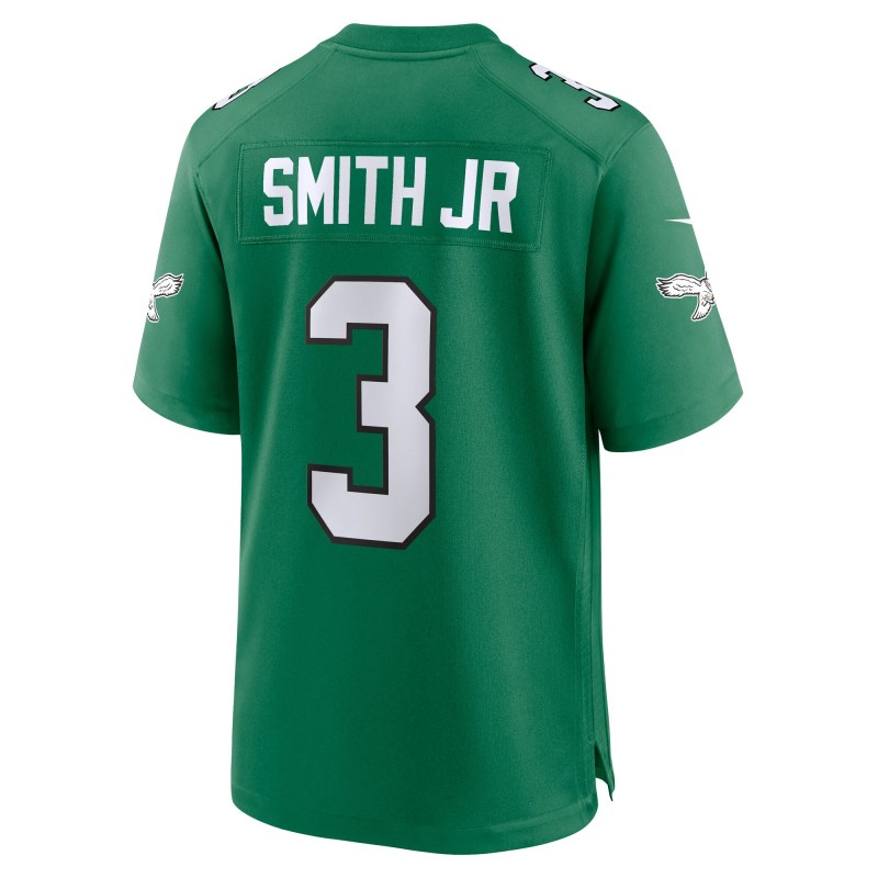 Men's Philadelphia Eagles Nolan Smith Kelly Green Alternate Game Jersey
