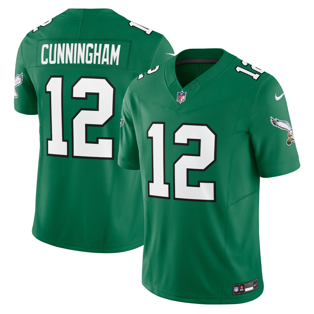 Men's Philadelphia Eagles Randall Cunningham Kelly Green Alternate Vapor F.U.S.E. Limited Jersey