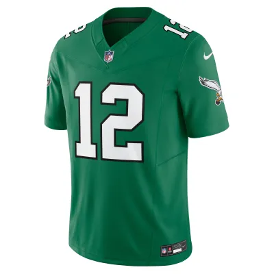 Men's Philadelphia Eagles Randall Cunningham Kelly Green Alternate Vapor F.U.S.E. Limited Jersey 02
