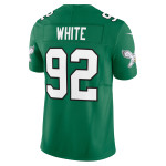 Men's Philadelphia Eagles Reggie White Kelly Green Alternate Vapor F.U.S.E. Limited Jersey