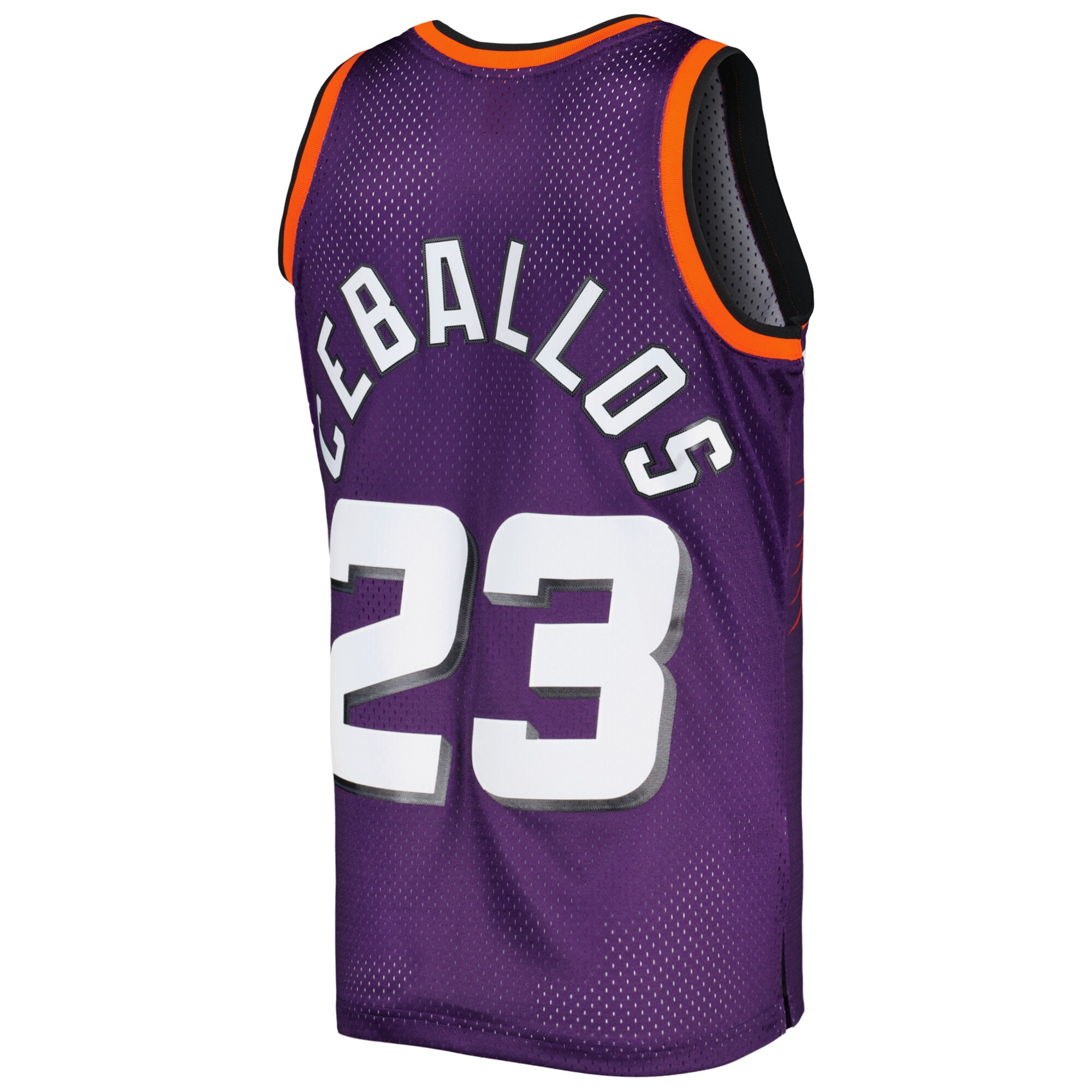 Men's Phoenix Suns Cedric Ceballos Purple 1992/93 Hardwood Classics Swingman Jersey