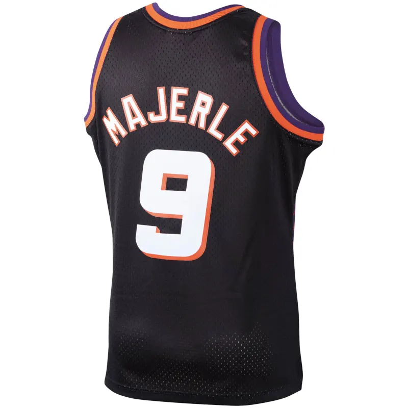 Men's Phoenix Suns Dan Majerle Black 1994/95 Hardwood Classics Swingman Jersey