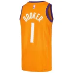 Men's Phoenix Suns Devin Booker Orange Swingman Player Jersey - Statement Edition