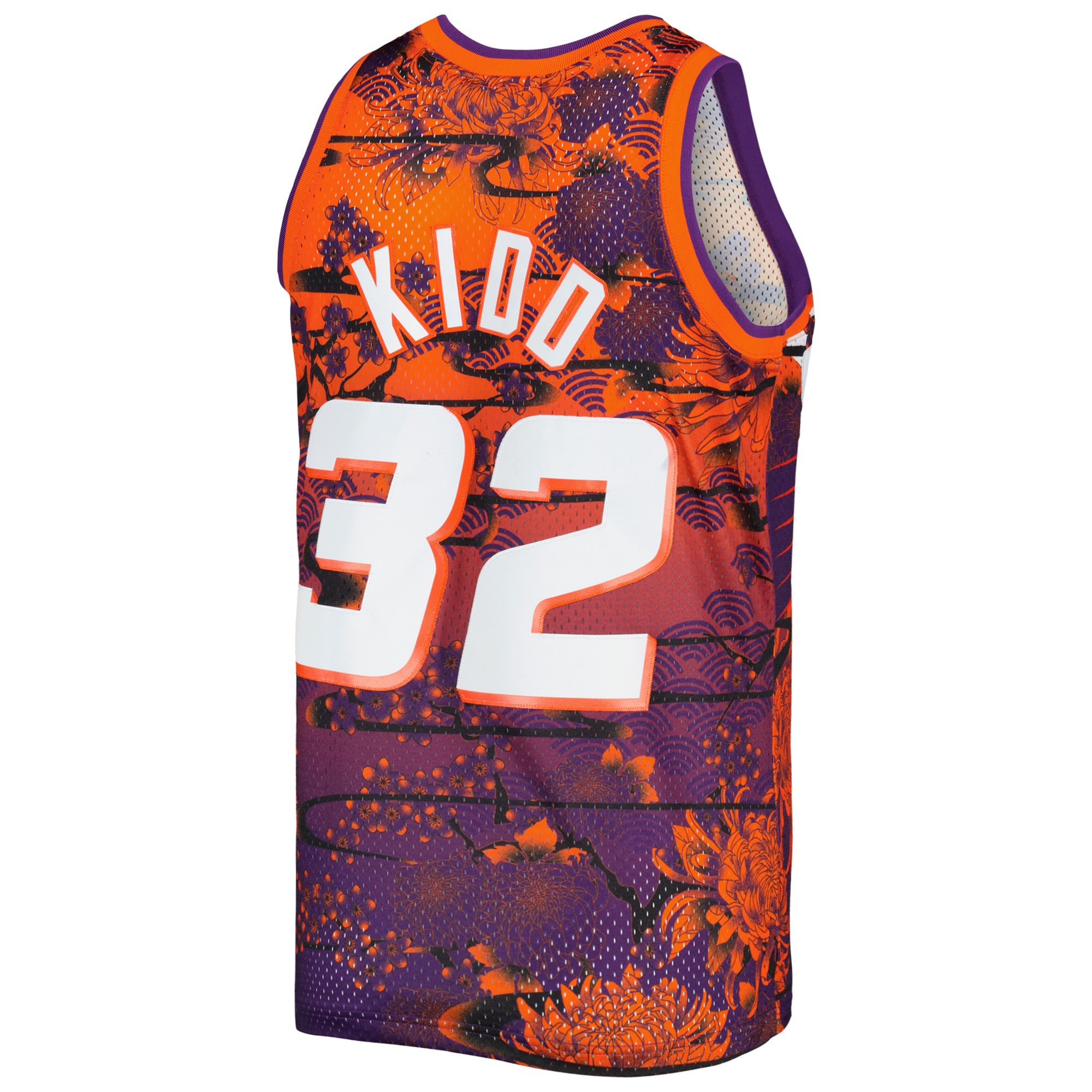 Men's Phoenix Suns Jason Kidd Orange 1999/00 Hardwood Classics Lunar New Year Swingman Jersey
