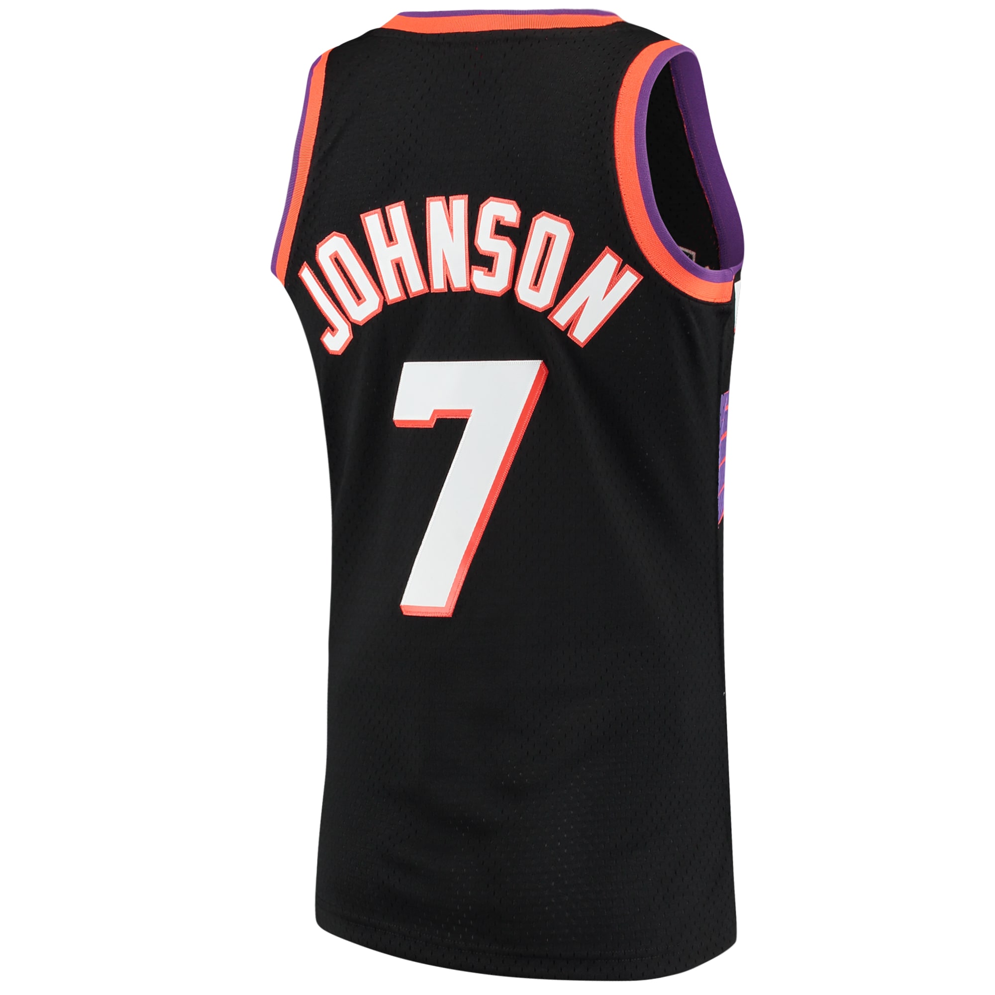 Men's Phoenix Suns Kevin Johnson Black 1996/97 Hardwood Classics Swingman Jersey