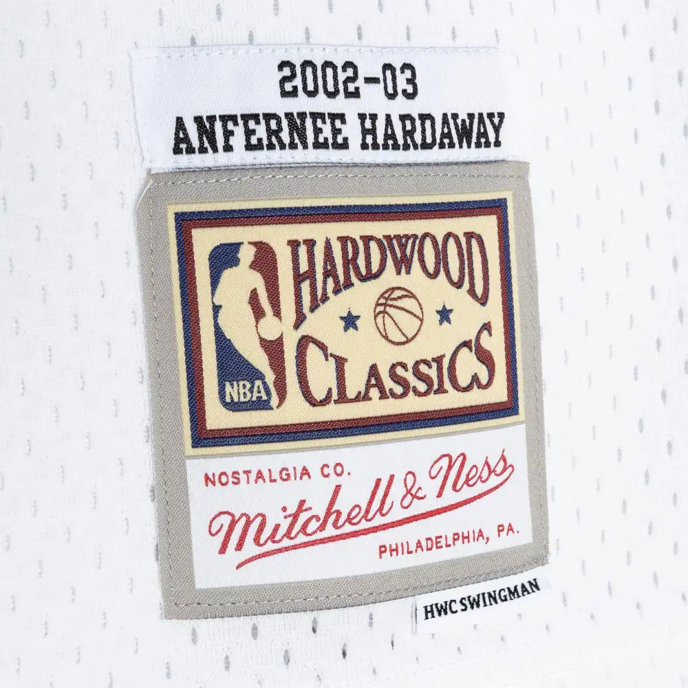 Men's Phoenix Suns Penny Hardaway White 2001/02 Hardwood Classics Swingman Jersey